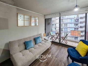 Departamento en arriendo mensual en San martín, Santiago - 2 dormitorios, 1 baño