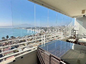 Departamento en arriendo mensual en Las Pimpinelas, Concón - 1 dormitorio, 1 baño