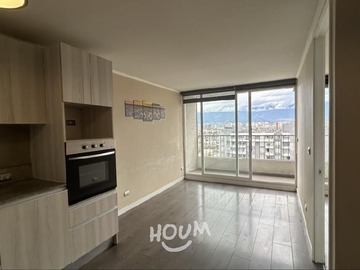 Departamento en arriendo mensual en Alcalde Pedro Alarcón, San Miguel - 1 dormitorio, 1 baño