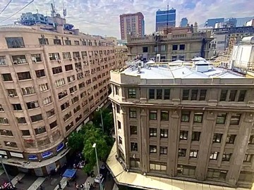 Oficina en arriendo mensual en Oficina 58 m² en huérfanos – santiago centro, Santiago - 3 dormitorios, 1 baño