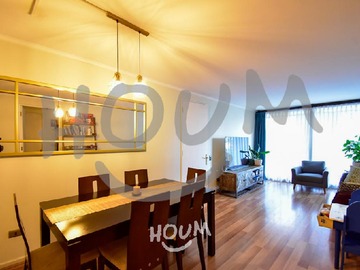 Departamento en arriendo mensual en Avenida Cristóbal Colón, Las Condes - 3 dormitorios, 3 baños
