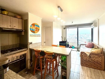 Departamento en venta en Depto. La florida, 2d+2b+e, piso 17 metro bellavista., La Florida - 2 dormitorios, 2 baños