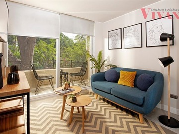 Departamento en venta en Metro San Alberto Hurtado - Pila del Ganso, Estación Central - 1 dormitorio, 1 baño