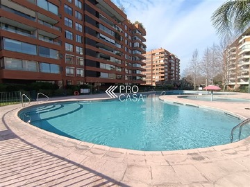 Departamento en arriendo mensual en Escriva de Balaguer / Condominio, Vitacura - 4 dormitorios, 3 baños