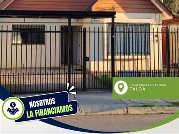 Casa en venta en Hacienda las rastras, Talca - 4 dormitorios, 2 baños