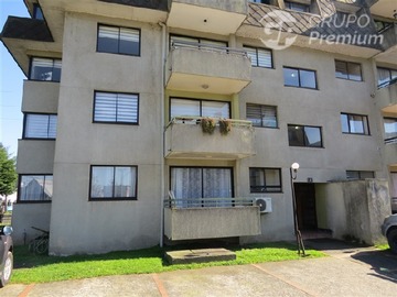 Departamento en arriendo mensual en Los Castaños, Temuco - 2 dormitorios, 1 baño