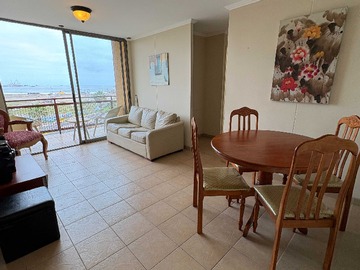 Departamento en arriendo mensual en Lindo departamento amoblado a pasos de playa (177989), Arica - 3 dormitorios, 1 baño