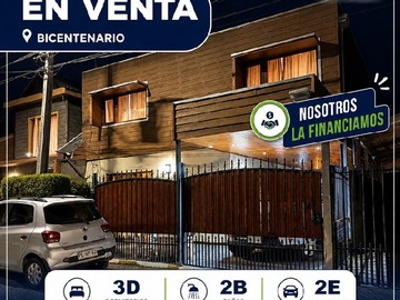 Casa en venta en bicentenario, Talca - 3 dormitorios, 2 baños