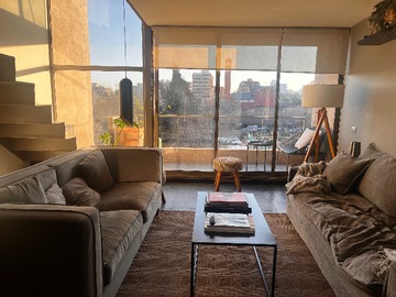 Departamento en arriendo mensual en Plaza las Lilas- moderno Triplex (177981), Providencia - 2 dormitorios, 2 baños