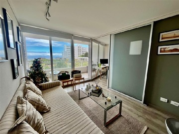 Departamento en venta en Costas de Montemar | primera línea, Concón - 1 dormitorio, 1 baño