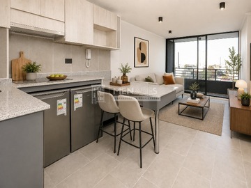 Departamento en arriendo mensual en Briones luco 0212, La Cisterna - 2 dormitorios, 2 baños