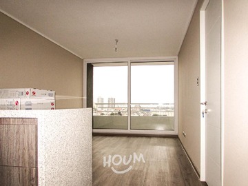 Departamento en arriendo mensual en General Cruz, Concepción - 1 dormitorio, 1 baño