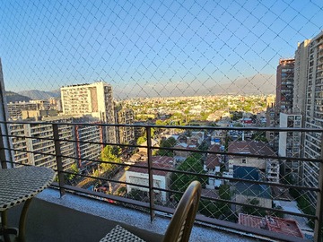 Departamento en venta en Moderno departamento con gran vista. (167721), Santiago - 1 dormitorio, 1 baño