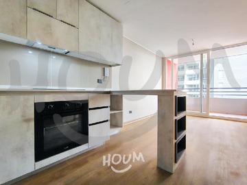 Departamento en arriendo mensual en Avenida Vicuña Mackenna, Ñuñoa - 1 dormitorio, 1 baño