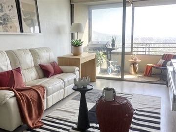 Departamento en venta en Managua, Ñuñoa - 3 dormitorios, 2 baños