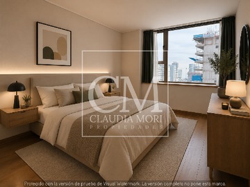 Departamento en arriendo mensual en Concón, Bosques de Montemar, Concón - 2 dormitorios, 2 baños