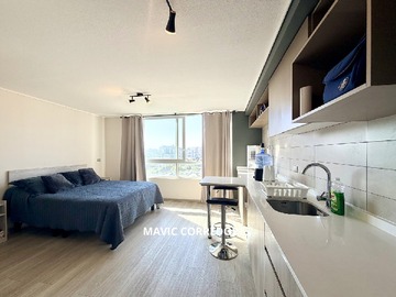 Departamento en venta en Avenida Vicuña Mackenna, Ñuñoa - 1 dormitorio, 1 baño