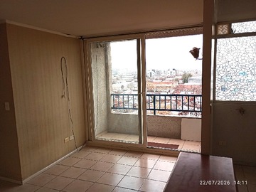 Departamento en arriendo mensual en Poniente, Santiago - 3 dormitorios, 1 baño