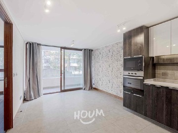 Departamento en arriendo mensual en Marchant Pereira, Providencia - 1 dormitorio, 1 baño