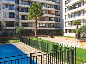 Departamento en venta en metro Republica, Santiago - 3 dormitorios, 2 baños