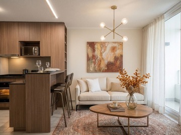 Departamento en venta en Irarrazaval con Gral Bustamante, Ñuñoa - 1 dormitorio, 1 baño