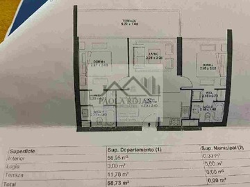 Departamento en venta en Avenida Costa de Montemar, Concón - 2 dormitorios, 2 baños
