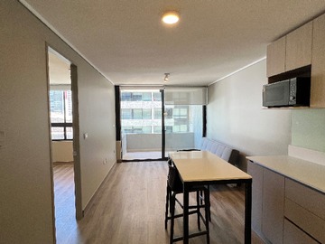 Departamento en arriendo mensual en Se arrienda depto en exclusivo condominio (63607), Ñuñoa - 1 dormitorio, 1 baño