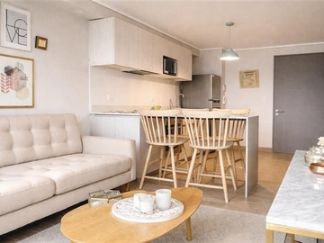 Departamento en venta en A pasos del metro irarrazaval, Ñuñoa - 1 dormitorio, 1 baño
