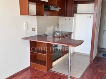 Departamento en venta en Departamentos con 1b+1d, cercano a metro santa lucía., Santiago - 1 dormitorio, 1 baño