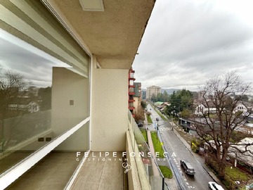 Departamento en arriendo mensual en Departamento en edificio dos-k, hochstetter, Temuco - 1 dormitorio, 1 baño
