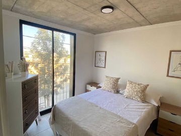 Departamento en arriendo mensual en Nuevos, en barrio tranquilo (176400), San Miguel - 2 dormitorios, 1 baño