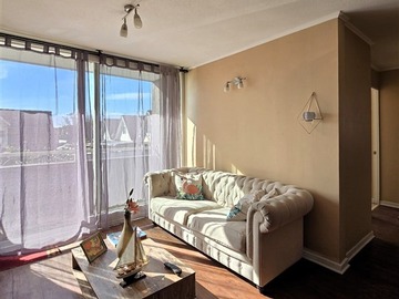 Departamento en venta en Condominio Cumbres de Santa Blanca, Rancagua - 3 dormitorios, 2 baños