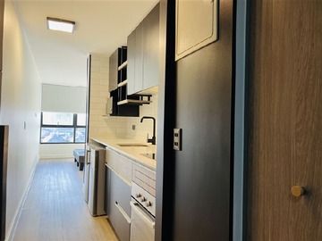 Departamento en arriendo mensual en Calle Juan Mitjans 105, Macul. Metro Rodrigo de Araya, Macul - 1 dormitorio, 1 baño