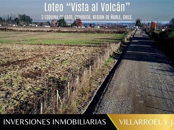 Parcela en venta en Sector 3 esquinas de cato, región de ñuble., Coihueco