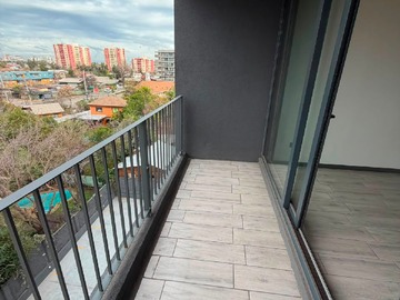 Departamento en arriendo mensual en Depto Nuevo en Alonso de Ercilla Cercano Al Metro Vicente Valdés - 1 dormitorio, 1 baño