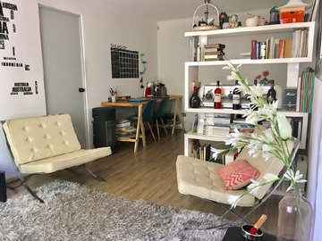 Departamento en arriendo mensual en Plaza ñuñoa, Ñuñoa - 2 dormitorios, 2 baños