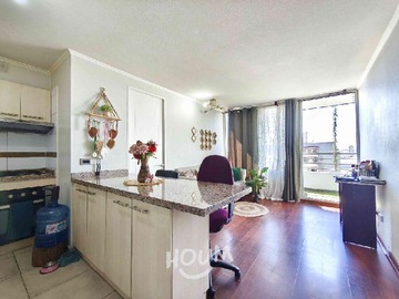Departamento en arriendo mensual en Gran Avenida José Miguel Carrera, San Miguel - 2 dormitorios, 2 baños