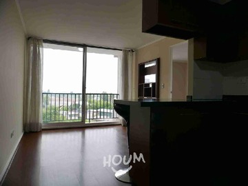 Departamento en arriendo mensual en Walker Martínez, La Florida - 1 dormitorio, 1 baño