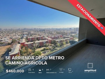 Departamento en arriendo mensual en Nuevo 1d+1b+est+bod. Metro camino agricola (172175), Macul - 1 dormitorio, 1 baño