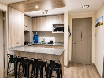 Departamento en arriendo mensual en Portugal - Copiapó, Santiago - 2 dormitorios, 2 baños