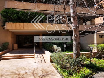 Departamento en venta en Tamarugo / kennedy - las hualtatas, Vitacura - 4 dormitorios, 3 baños