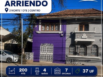 Local Comercial en arriendo mensual en Centro de talca, Talca - 7 dormitorios, 4 baños