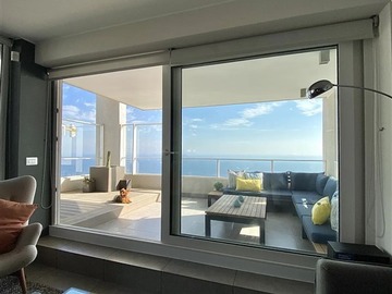 Departamento en venta en Costa de Montemar / Entrelomas, Concón - 3 dormitorios, 2 baños