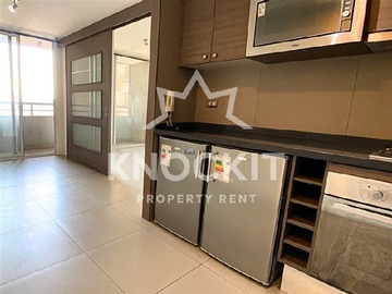 Departamento en arriendo mensual en Moneda 1617, Santiago - 1 dormitorio, 1 baño