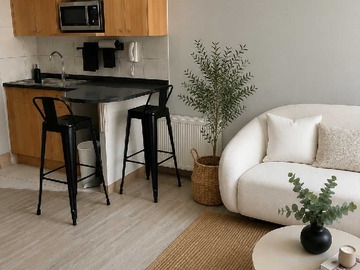 Departamento en arriendo mensual en Arriendo Studio cercano Metro Bellas Artes (158074), Santiago - 1 baño