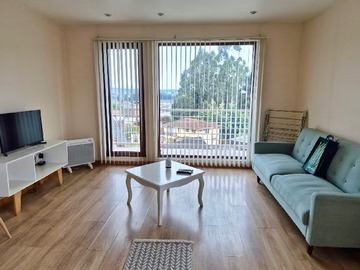 Departamento en arriendo mensual en Departamento Amoblado en Lomas de San Sebastián / Broker - 2 dormitorios, 1 baño