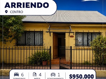 Casa en venta en Centro de talca, Talca - 6 dormitorios, 4 baños
