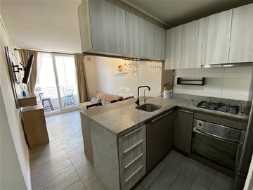 Departamento en arriendo mensual en Vicuña Mackenna Poniente con Paso El Roble, La Florida - 2 dormitorios, 1 baño