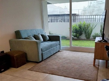 Departamento en arriendo mensual en Metro Monseñor Eyzaguirre L3, Ñuñoa - 2 dormitorios, 2 baños
