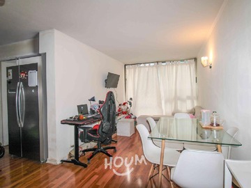 Departamento en arriendo mensual en Catedral, Santiago - 2 dormitorios, 1 baño